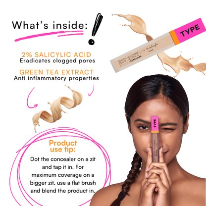 Zit Quit Liquid Concealer | Type Beauty Inc. at Broadway