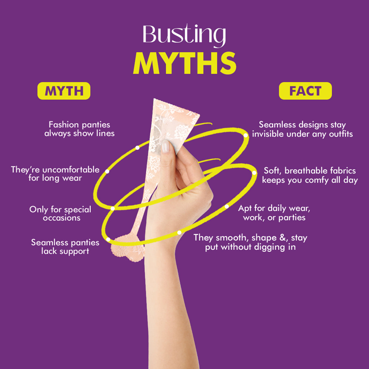 PINQ POLKA Fashion Panty