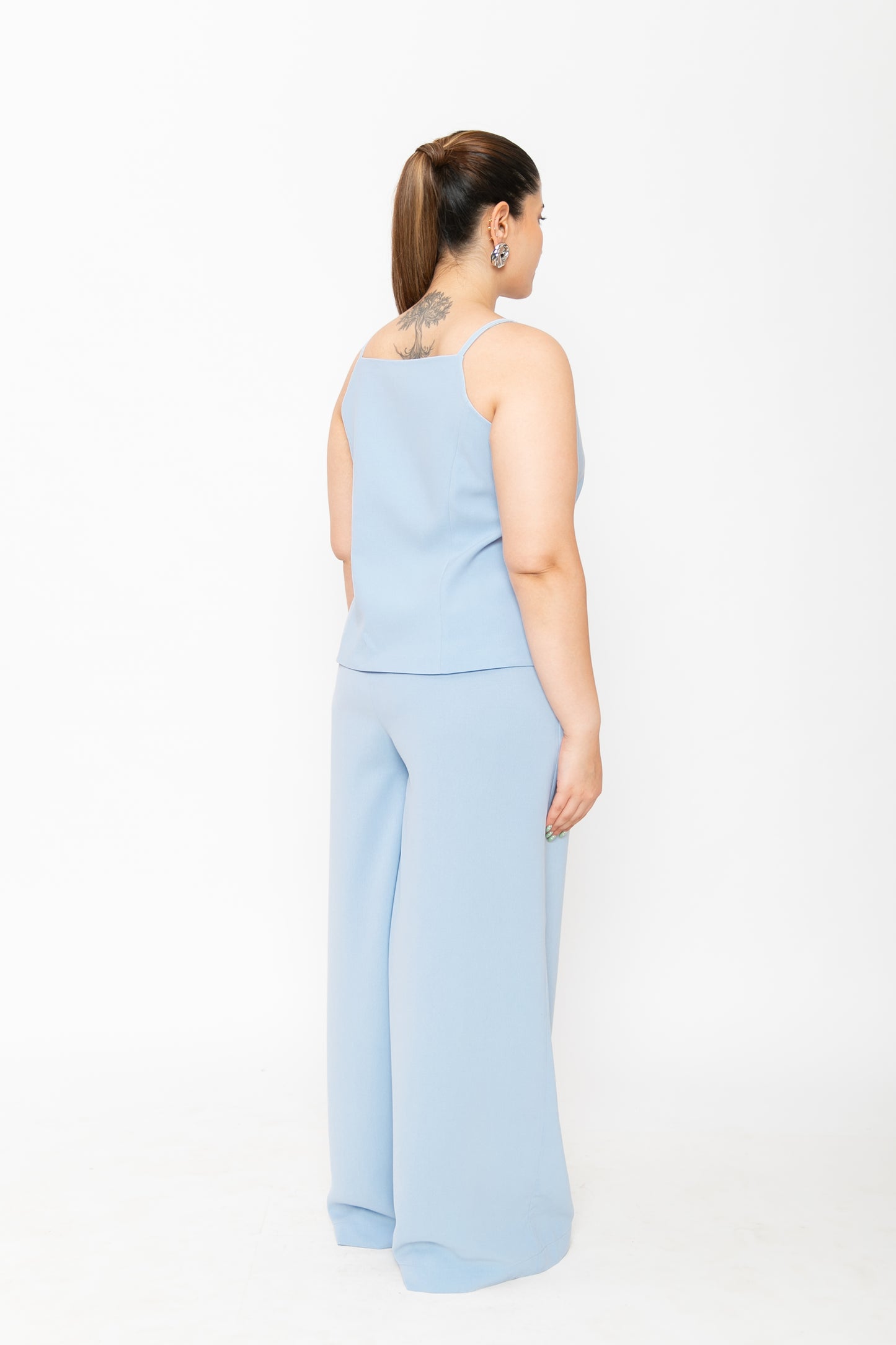 Contemponari-Frosted Vest-Blue