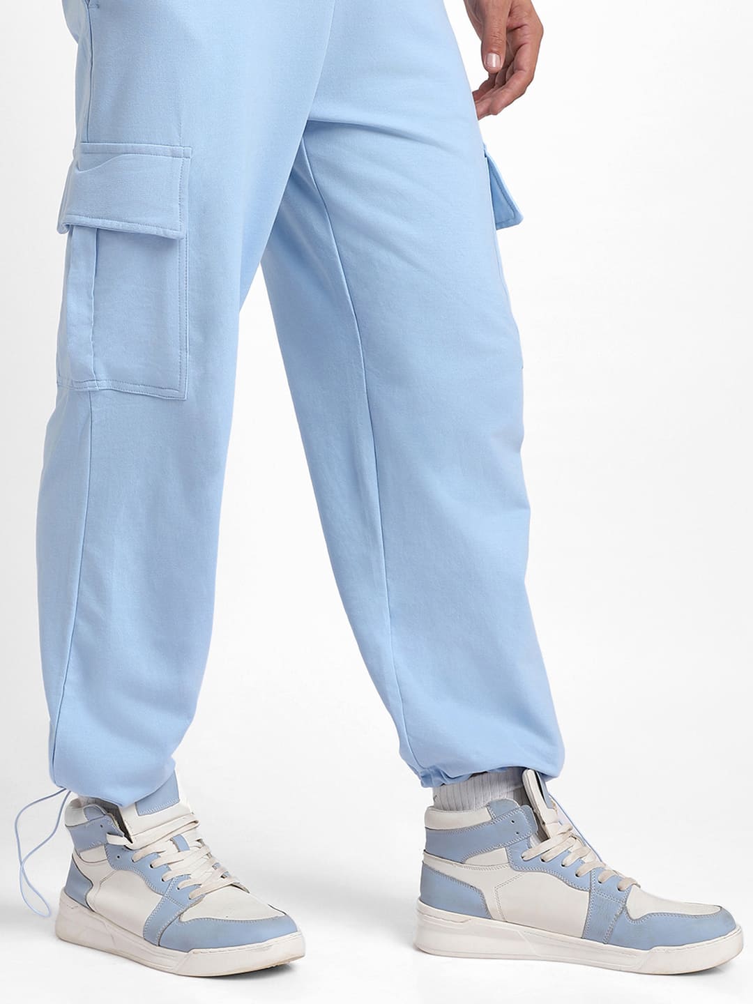 Relaxed Fit Cargo Joggers
