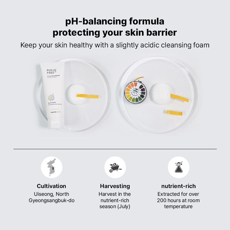 Thank You Farmer Pollufree 5.5 pH-Balancing Cleansing Foam | Thank You Farmer at Broadway