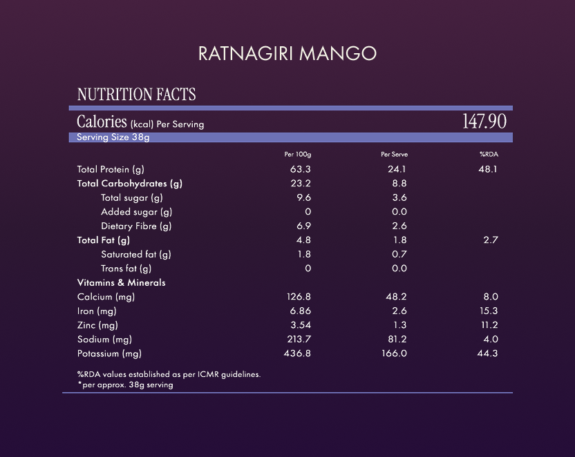 No-Nonsense Fermented Yeast Protein Ratnagiri Mango