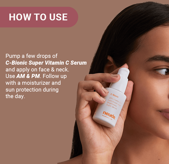 C - Bionic 20% Vitamin C Face Serum - Neude Skin