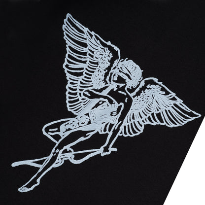 The Twilight Owl Hoodie | Midnight Black | No Nazar at Broadway