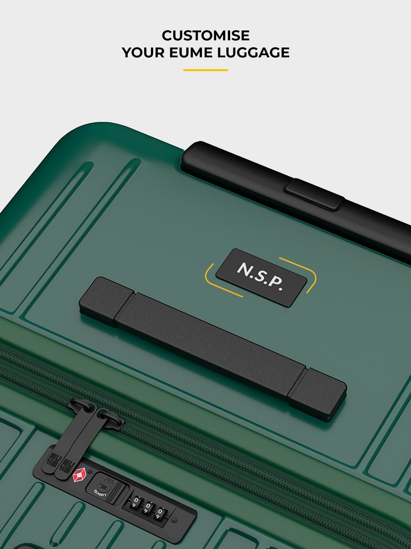 Trunk Check-In Plus- Pine Green