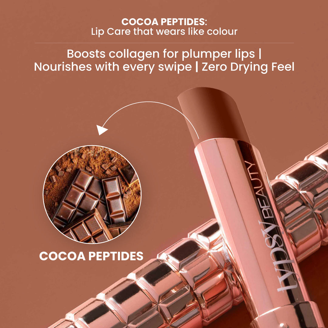 Cocoa Peptide Velvet Matte Lipstick | Typsy at Broadway