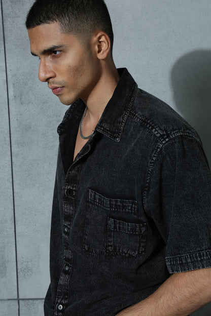 Black Acid Wash shirt