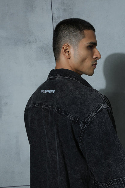 Black Acid Wash shirt