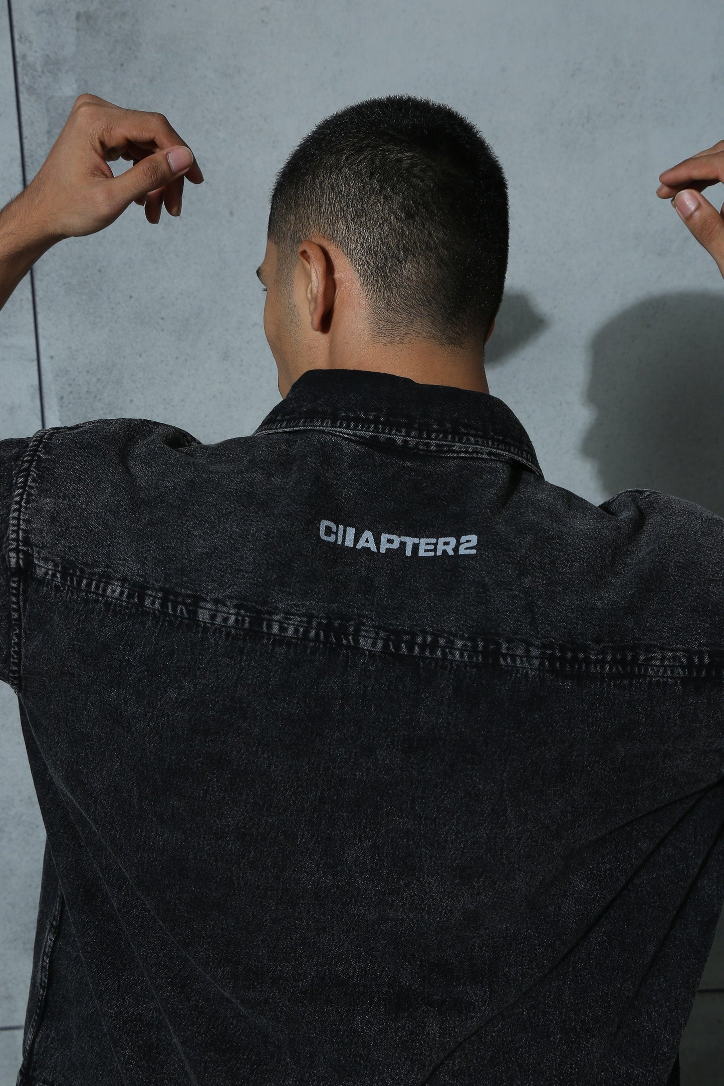 Black Acid Wash shirt