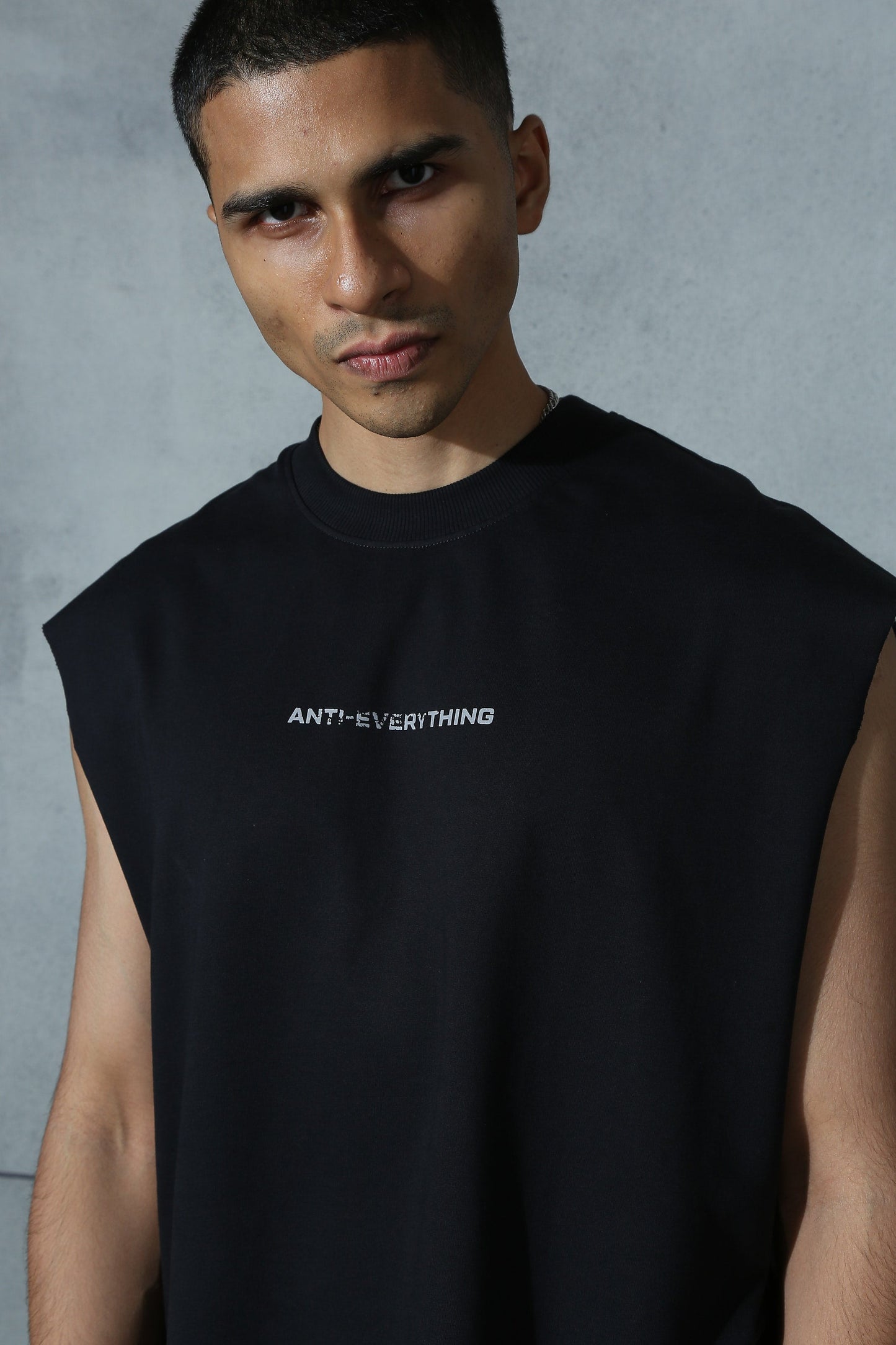 Anti-Everything Club Vest Black