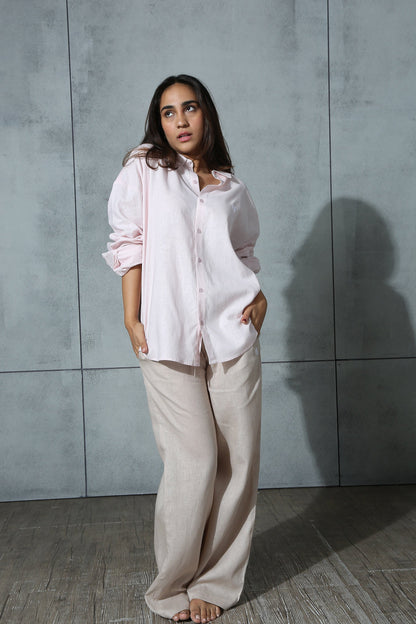 Baby Pink Boyfriend Shirt