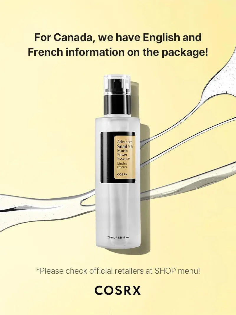 Advanced Snail 96 Mucin Power Essence - 3.38 fl.oz / 100mL | Cosrx at Broadway