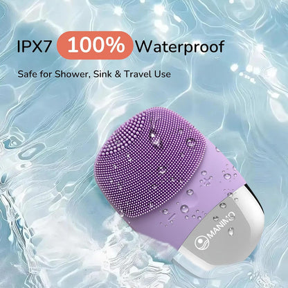 Manimo Smart Facial Cleansing Brush (Purple)