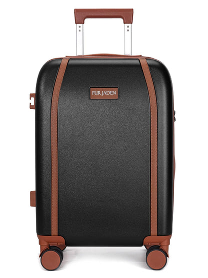 FUR JADEN  The Wayfarer Polycarbonate Travel Luggage Suitcase
