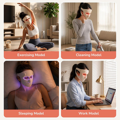 Manimo 4D LED Light Therapy Mask - Series 2