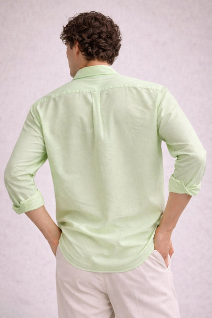 Breezy Linen Cotton Blend Shirt