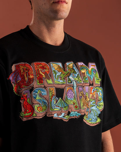 COLLECTIBLE: ISLE OF DRAGONS T-SHIRT - BLACK