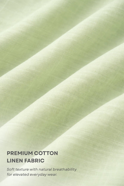 Breezy Linen Cotton Blend Shirt
