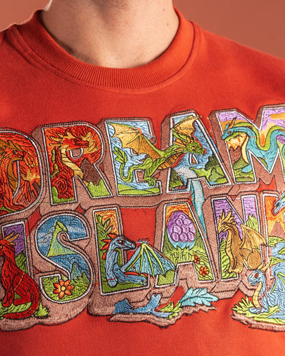 COLLECTIBLE: ISLE OF DRAGONS T-SHIRT - BURNT ORANGE