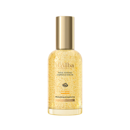 d'Alba Piedmont Vita Toning Capsule Serum, Daily Vita Boost for Luminous Skin, Double Vitamin Formula, 100ml