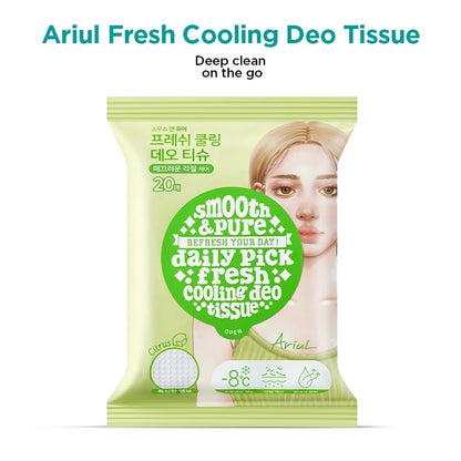 Ariul Smooth & Pure Fresh Cooling Deo Tissue