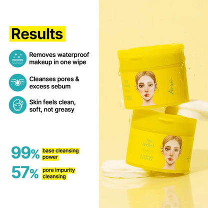 Ariul The Perfect Cleansing Oil Pad EX 60pads