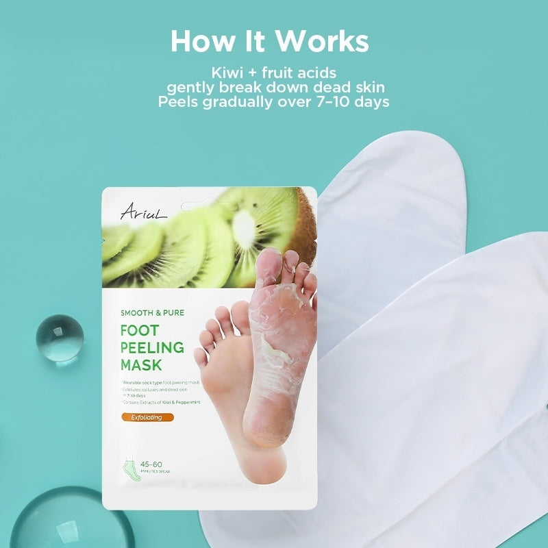 Ariul Smooth & Pure Foot Peeling Mask Exfoliating (Kiwi)