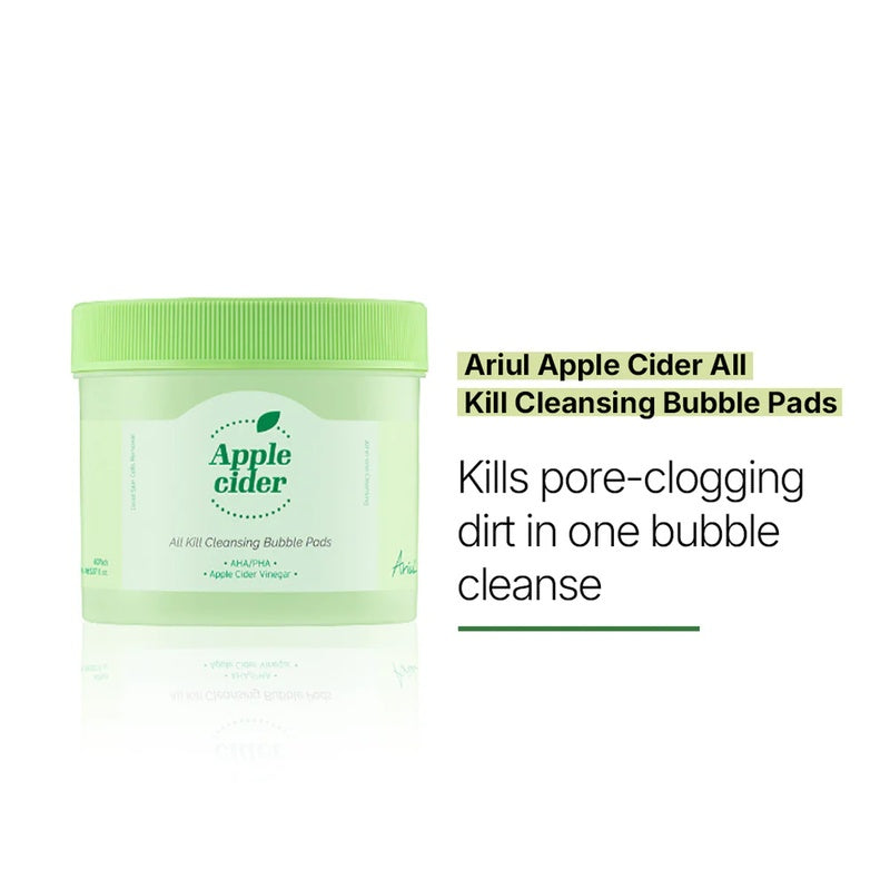 Ariul Apple Cider All Kill Cleansing Bubble Pads 60pads