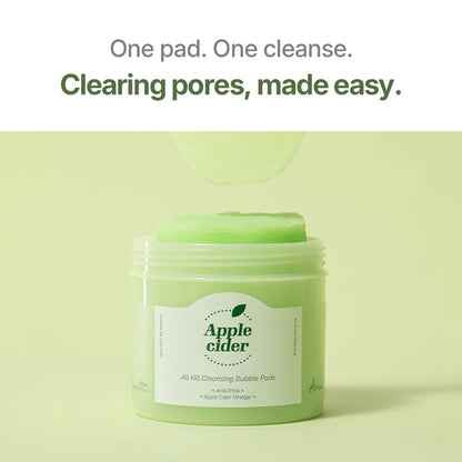 Ariul Apple Cider All Kill Cleansing Bubble Pads 60pads