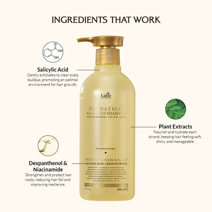 Lador Dermatical Hair-Loss Shampoo (For Normal To Dry Hair)