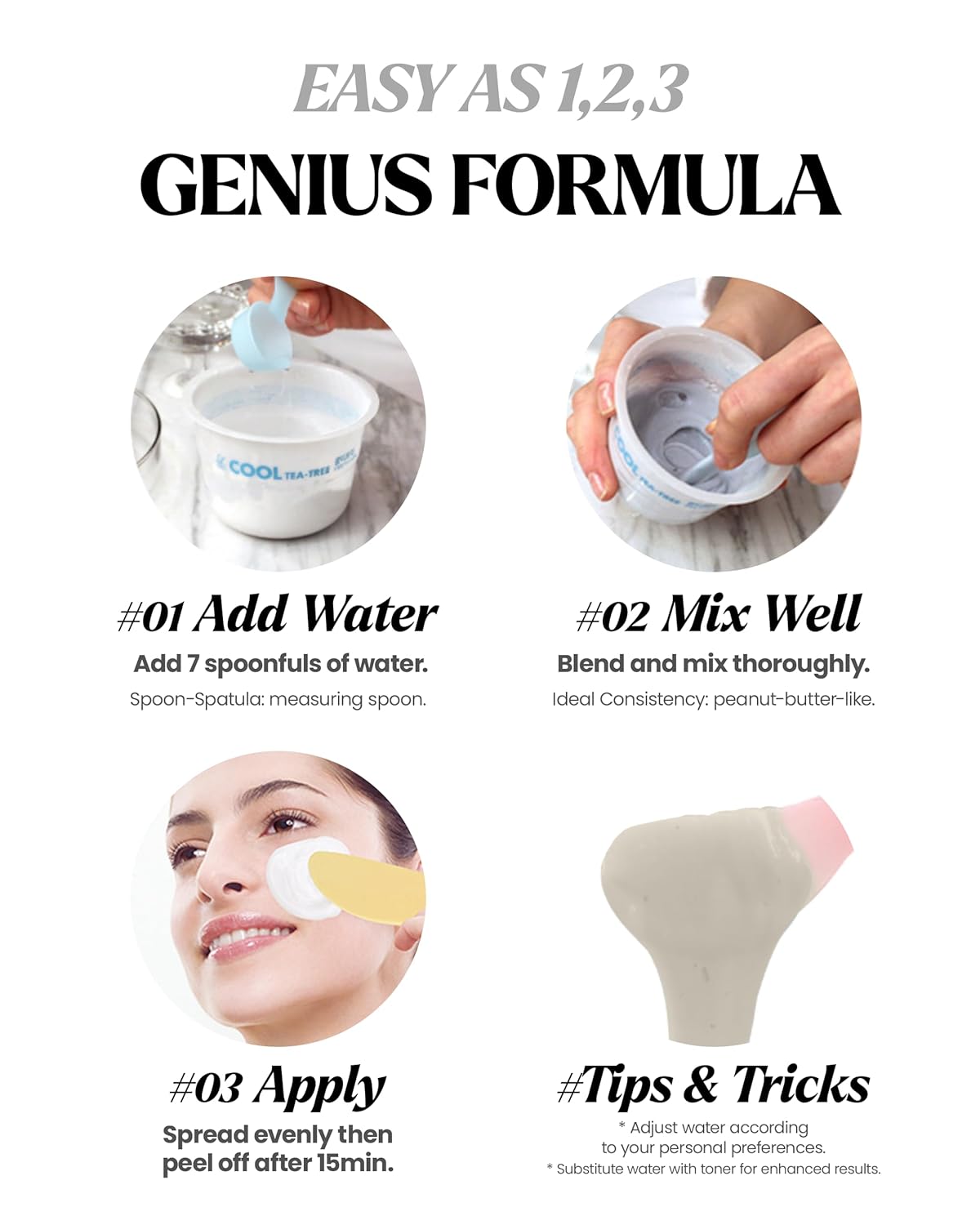 Lindsay Modeling Mask Cup Pack Vitamin