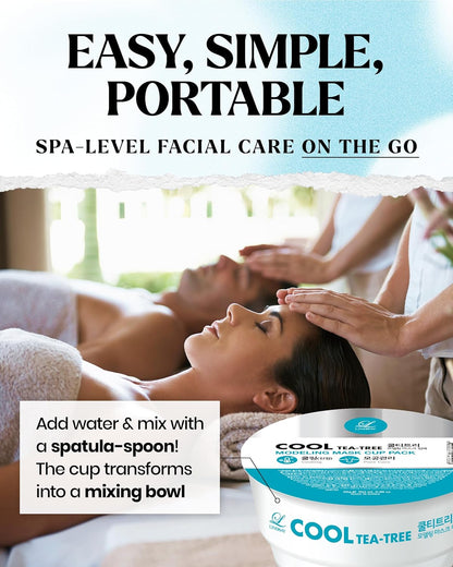 Lindsay Modeling Mask Cup Pack Cool Tea- Tree