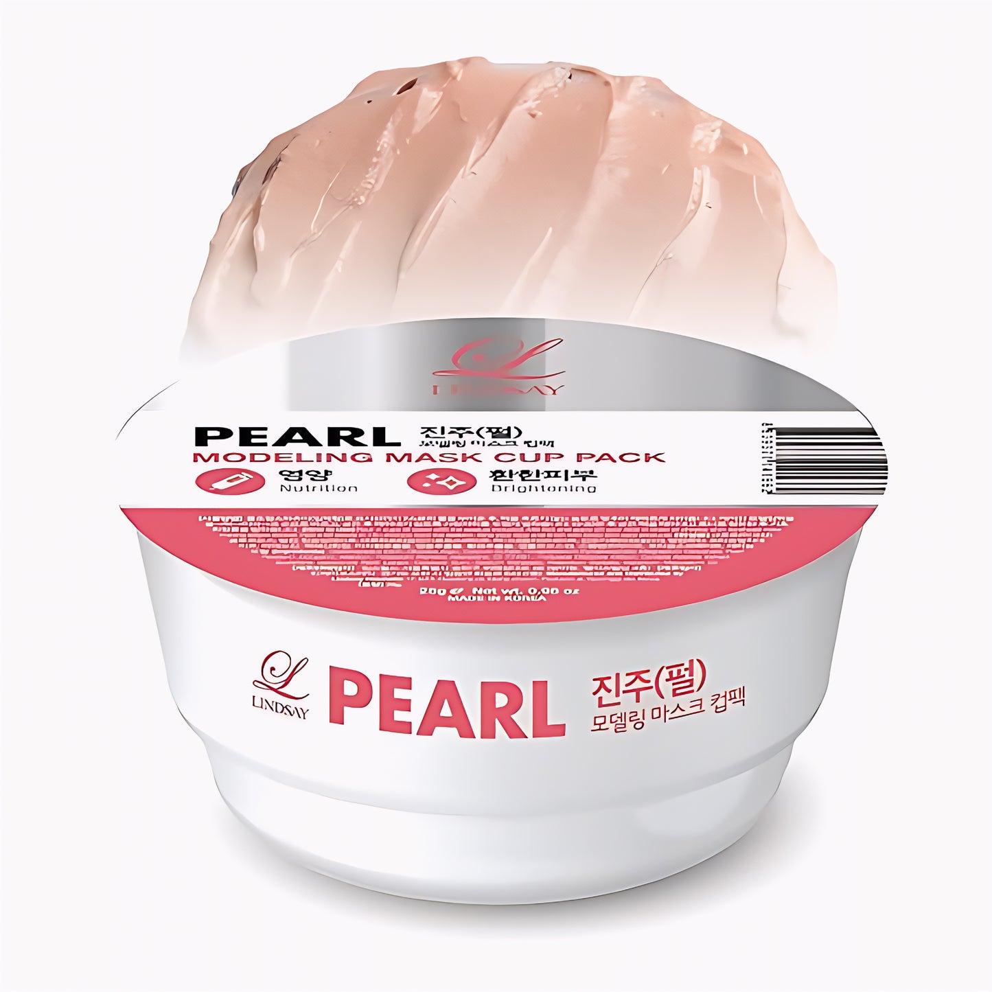 Lindsay Modeling Mask Cup Pack Pearl