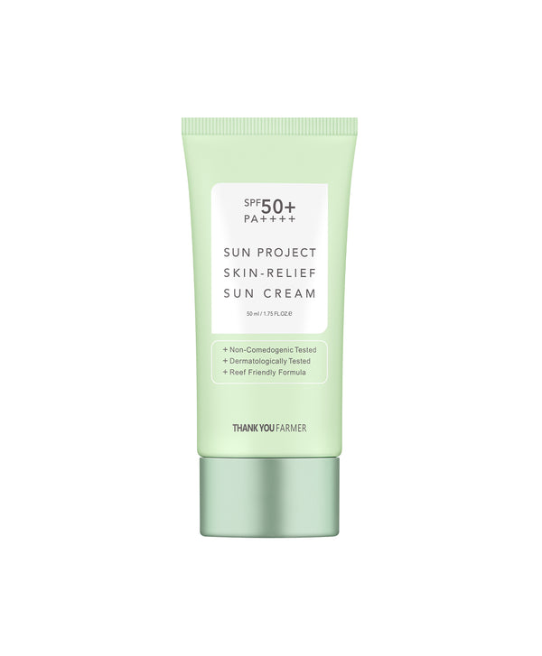 Thank You Farmer Sun Project Skin Relief Sun Cream SPF50+ PA++++