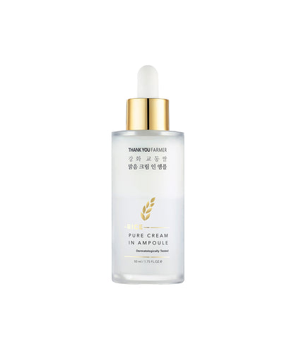 Thank You Farmer Rice Pure Cream In Ampoule | Thank You Farmer at Broadway