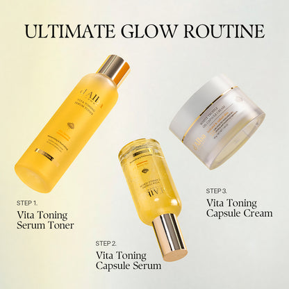d'Alba Piedmont White Truffle Vita Toning Serum Toner, Glass Skin with Double Vitamin Skincare, Face Moisturizer, 180ml