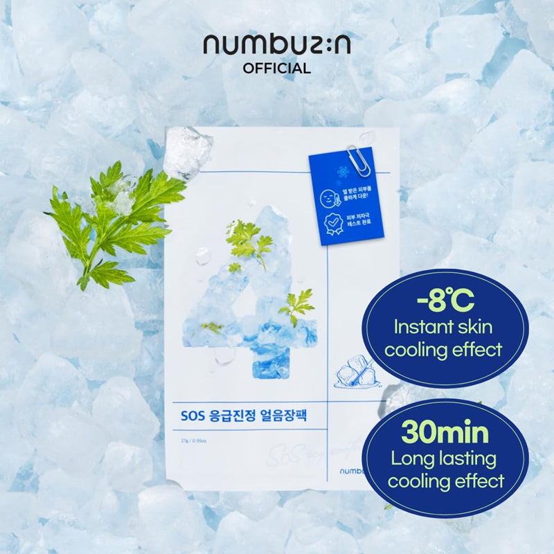 Numbuzin No.4 Icy Soothing Sheet Mask