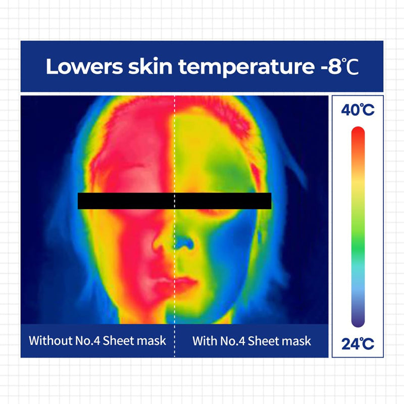 Numbuzin No.4 Icy Soothing Sheet Mask