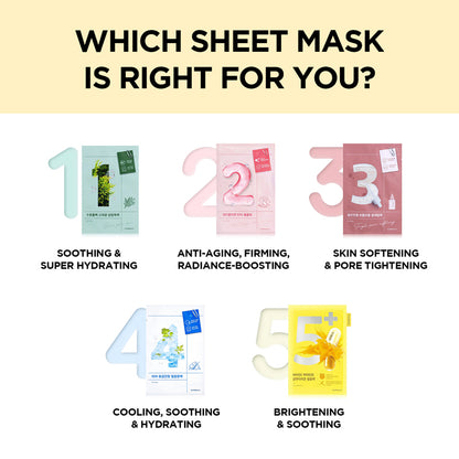 Numbuzin No.4 Icy Soothing Sheet Mask