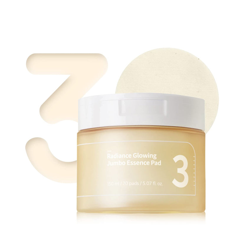 Numbuzin No.3 Radiance Glowing Jumbo Essence Pad | Numbuzin at Broadway