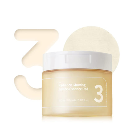 Numbuzin No.3 Radiance Glowing Jumbo Essence Pad | Numbuzin at Broadway