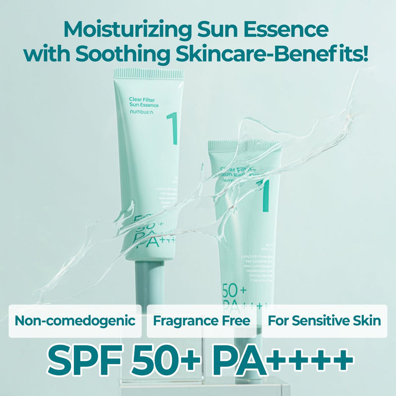 Numbuzin No.1 Clear Filter Sun Essence SPF 50+ PA ++++