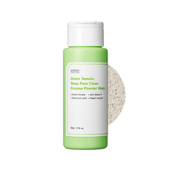 Sungboon Editor Green Tomato Deep Pore Clean Enzyme Powder Wash (50g) | Sungboon Editor at Broadway