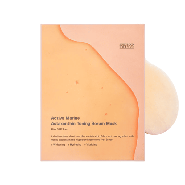 Sungboon Editor Active Marine Astaxanthin Toning Serum Mask (23ml) | Sungboon Editor at Broadway