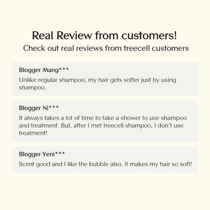 Treecell Day Collagen Shampoo Morning of Resort