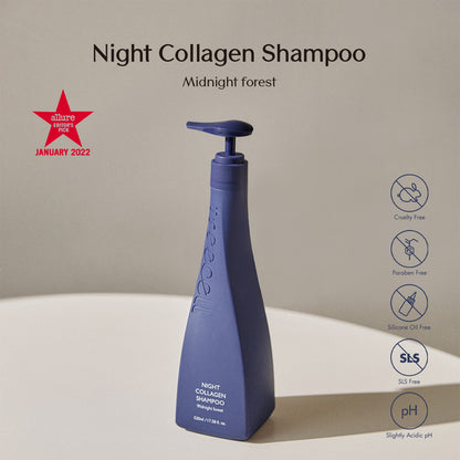 Treecell Night Collagen Shampoo Midnight Forest