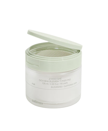 Celimax Ji Woo Gae Cica BHA Blemish Toner Pad 170ml