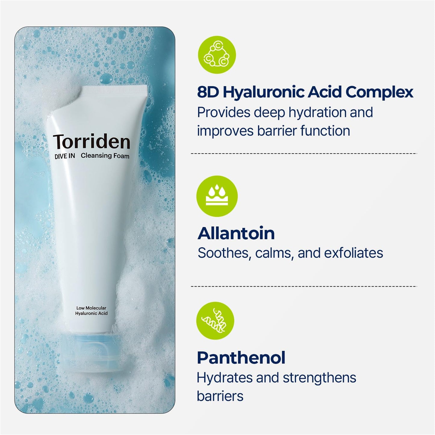 Torriden Dive In Cleansing Foam