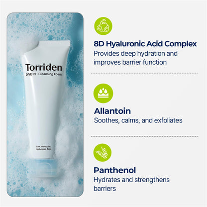Torriden Dive In Cleansing Foam