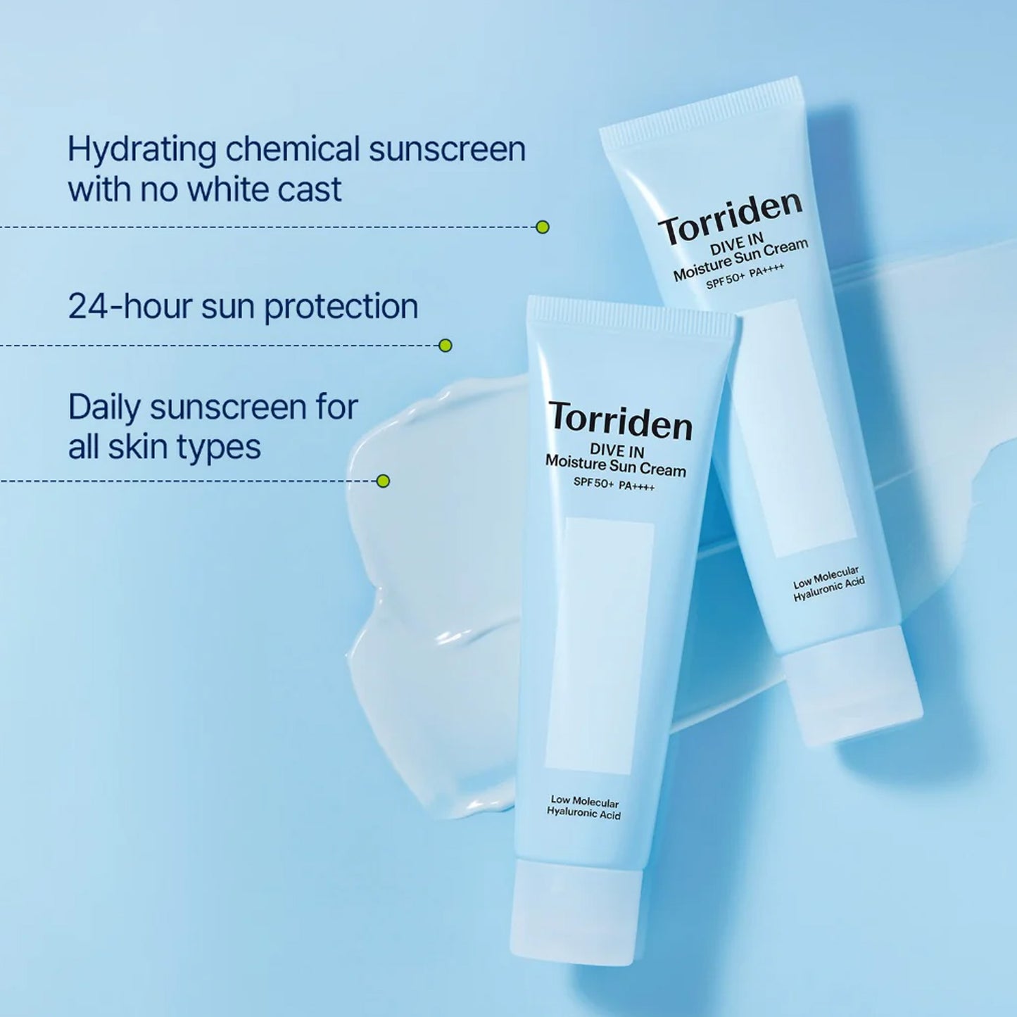 Torriden Dive In Moisture Sun Cream Spf+ Pa++++